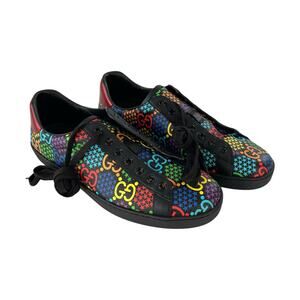 Gucci Multicolor GG Pattern Sneakers